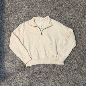 Billabong Cream Half-Zip Sweater